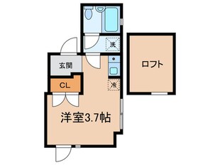 ヒューゲルハイム三軒茶屋の物件間取画像